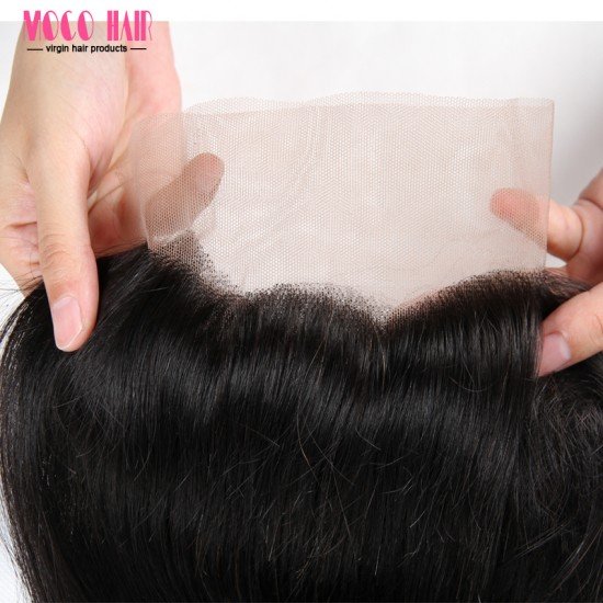 13x4 Virgin Hair Lace Frontal - Silky Straight 10-20 inch 13x4 Virgin Hair Lace Frontal - Silky Straight 10-20 inch