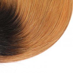 Ombre Hair Bundles Silky Straight 1b/27 Ombre Honey Brown color 10"-30" 100g