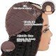 U Part Wig Human Hair Wigs for Black Women 2x4 U Shape Kinky Straight Wave Wig 14 inch Half Wig Glueless Full Head Wig Natural Black Can be Dyed