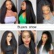 Kinky Straight U Part Wigs - 2x4 U Shape Clip in Yaki Straight Half Wig Italian Yaki Brazilian Virgin Human Hair Wigs for Black Women Natural Black 16 inch Kinky Straight U Part Wigs - 2x4 U Shape Clip in Yaki Straight Half Wig Italian Yaki Brazilian Virgin Human Hair Wigs for Black Women Natural Black 16 inch