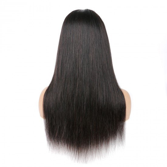 4x6 Lace Closure Wigs Human Hair HD Transparent Lace Front Wigs Wear & Go Glueless Straight Wigs For Women