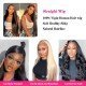 4x6 Lace Closure Wigs Human Hair HD Transparent Lace Front Wigs Wear & Go Glueless Straight Wigs For Women