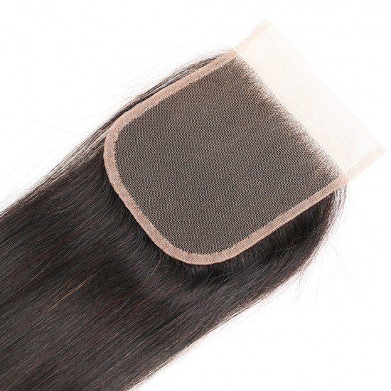 4x4 Remy Hair Lace Cloure - Silky straight 8-20 inch