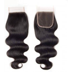 4x4 Remy Hair Lace Closure - Body Wave 8-20 inch