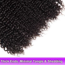 Unprocessed Brazilian Virgin Hair Kinky Curl  Real Virgin Hair 12"-28" 100g