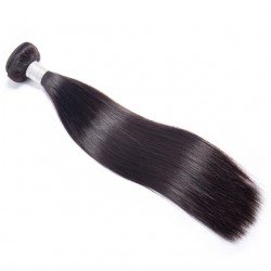 Unprocessed Brazilian Virgin Hair Silky Straight Real Virgin Hair 12"-28" 100g