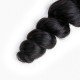 Remy Hair Extension 100% Human Hair Bundles 3PCS Natural Color - Loose Wave
