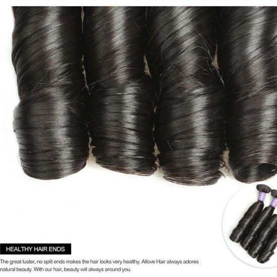 Brazilian Remy Hair Spring Curl 100% Remy Human Hair Natural  Balck Color 100g 12"-28"