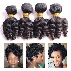 Brazilian Virgin Hair 2 Bundles - Funmi Curl 12inch Brazilian Virgin Hair 2 Bundles - Funmi Curl 12inch