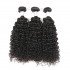 Brazilian Virgin Hair Kinky Curl 3 Bundles Deal Natural Color 100% Human Hair Extensions 12-28 Inch Unprocessed Hair Weave