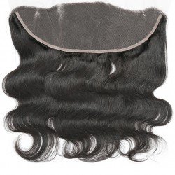 100% Remy Human Hair 3 Bundles With Lace Frontal Nature Color - Body Wave 100% Remy Human Hair 3 Bundles With Lace Frontal Nature Color - Body Wave