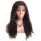 10A Lace Front Wig,Human Hair Wigs With Baby Hair Nature Black- Deep Wave