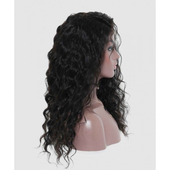 4x4 Lace Closure Wig Loose Wave Human Hair Wigs 130% Density
