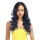 Synthetic Wigs Lace Front ombre blonde Wig 22-30 Inch Long Wavy 6 Colors Choice