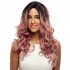 Synthetic Lace Front Wig High Temperature Fiber Loose Wave Synthetic Hair Wigs Mixed Color Cosplay Wig 