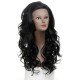 Synthetic Lace Front Wig High Temperature Fiber Loose Wave Synthetic Hair Wigs Mixed Color Cosplay Wig 